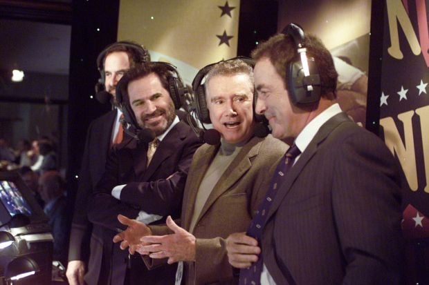 REGIS PHILBIN CALLS FOOTBALL ACTION